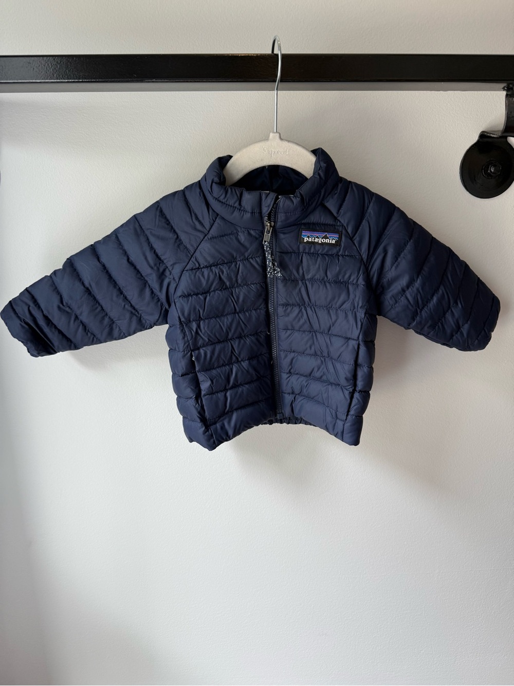 Patagonia Kids Navy Quilted Puffer Jacket